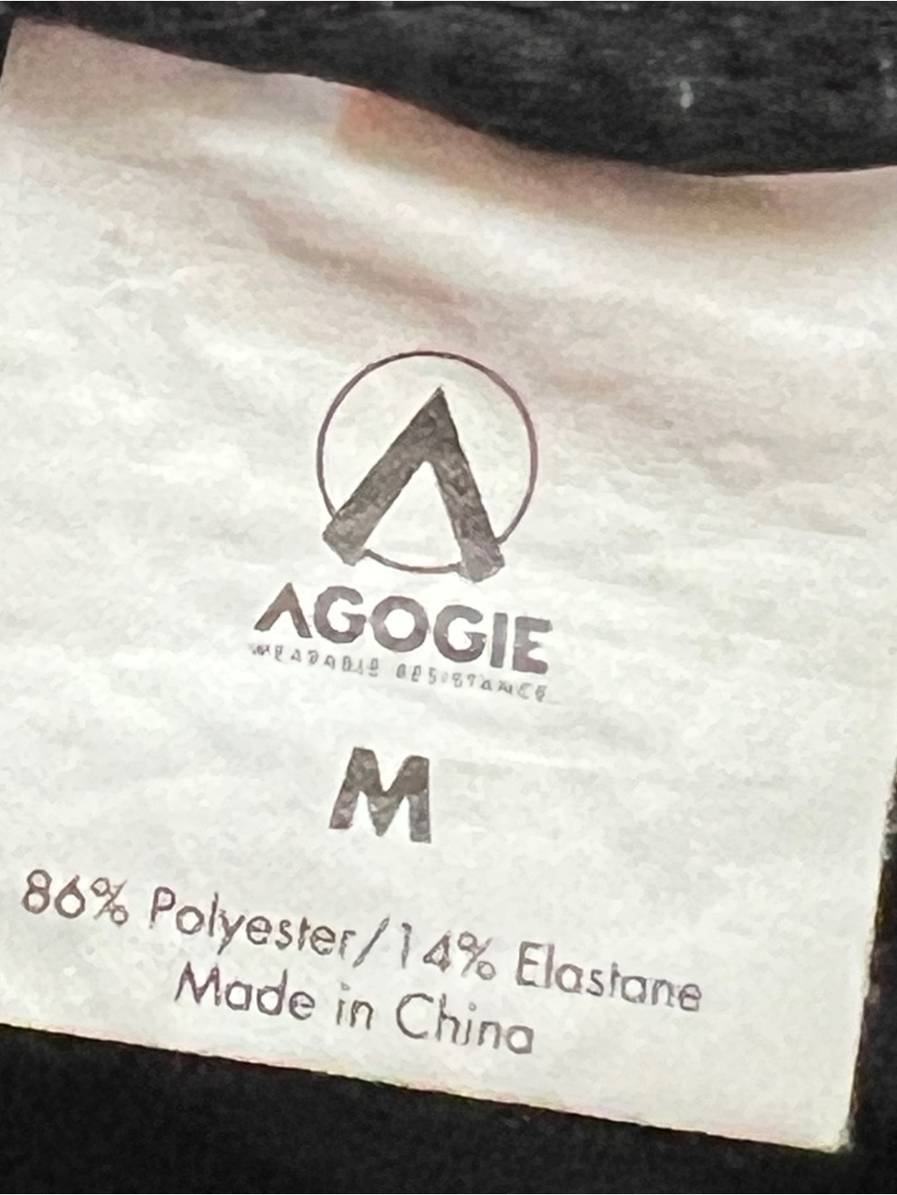 AGOGIE Black Wearable Resistance Jogger Pants Training Leggings Medium M - Picture 6 of 10